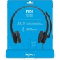 Logitech Stereo H151 Kablet Høretelefoner Sort Logitech Stereo H151 Kablet Høretelefoner Sort